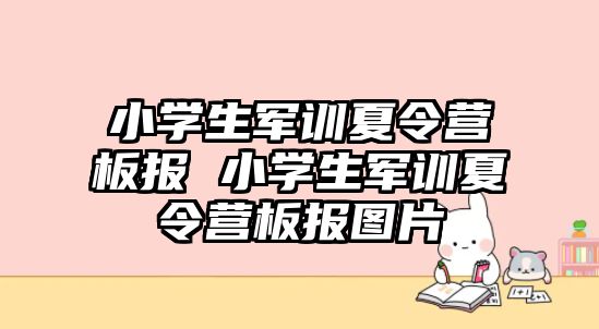 小学生军训夏令营板报 小学生军训夏令营板报图片