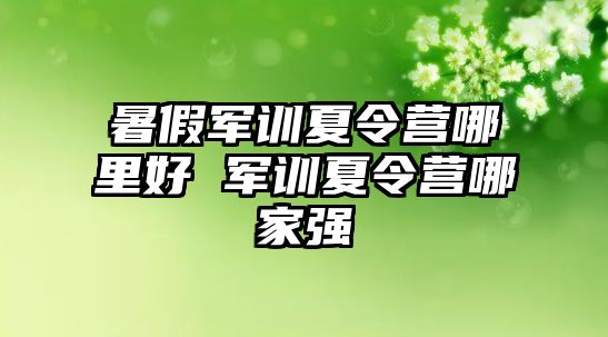 暑假军训夏令营哪里好 军训夏令营哪家强