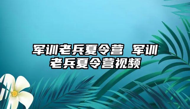 军训老兵夏令营 军训老兵夏令营视频