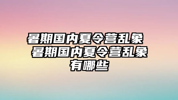 暑期国内夏令营乱象 暑期国内夏令营乱象有哪些