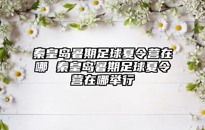 秦皇岛暑期足球夏令营在哪 秦皇岛暑期足球夏令营在哪举行